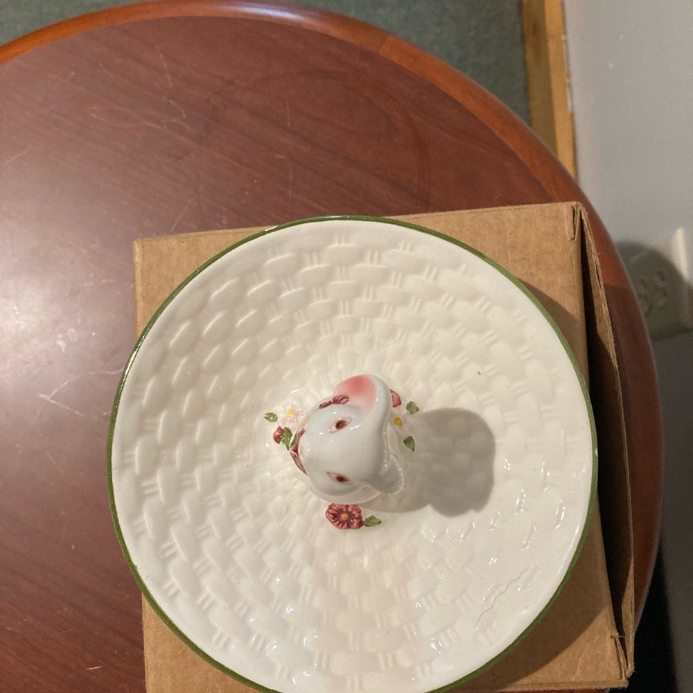 Avon bunny candy dish - Picture 2 of 9